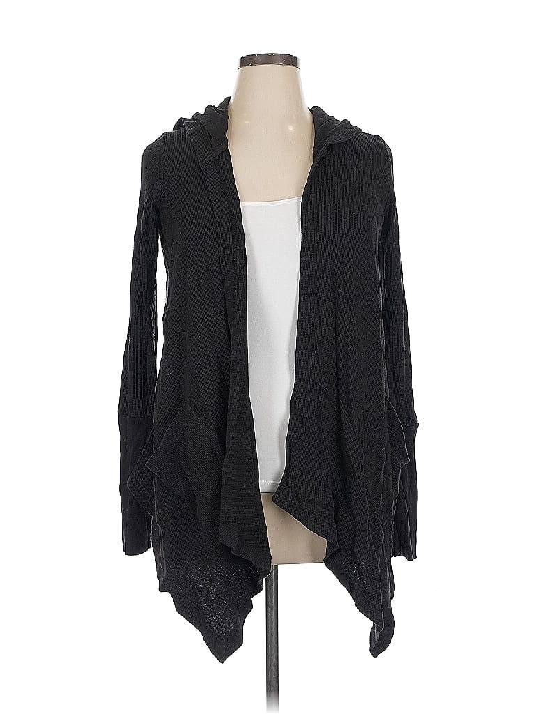 Pre-owned Splendid Cardigan Sweater In Black