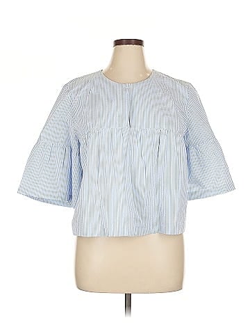 Ann Taylor LOFT Outlet Short Sleeve Blouse (view 1)