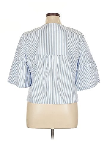 Ann Taylor LOFT Outlet Short Sleeve Blouse (view 2)
