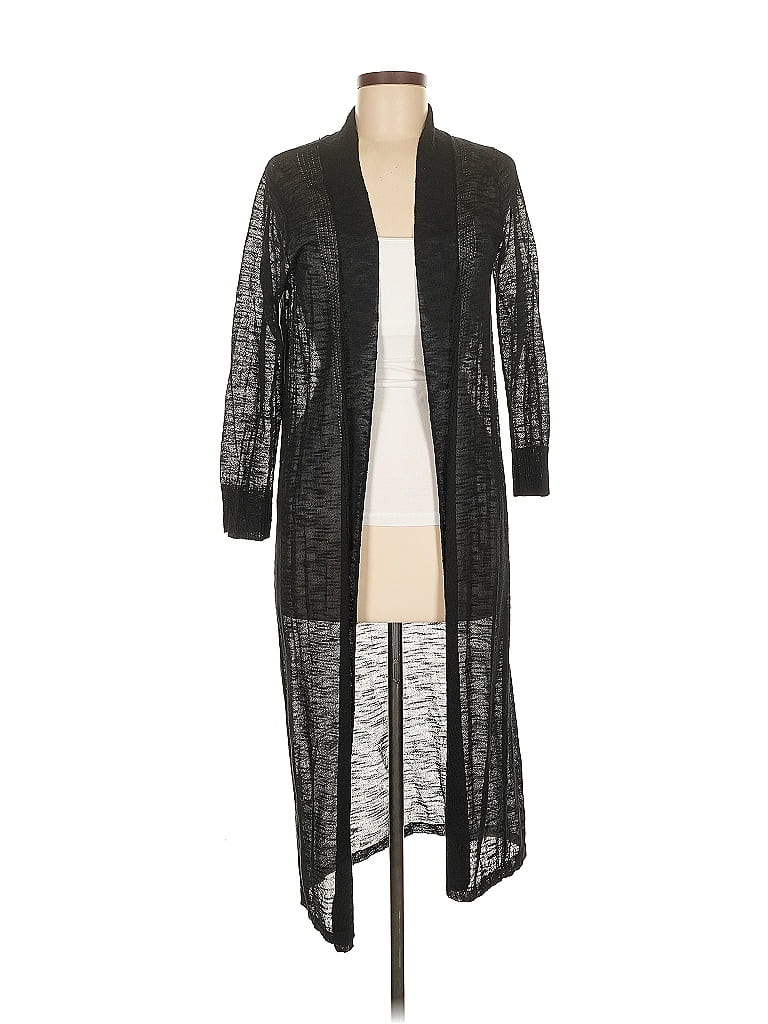 Pre-owned Calvin Klein Kimono In Black