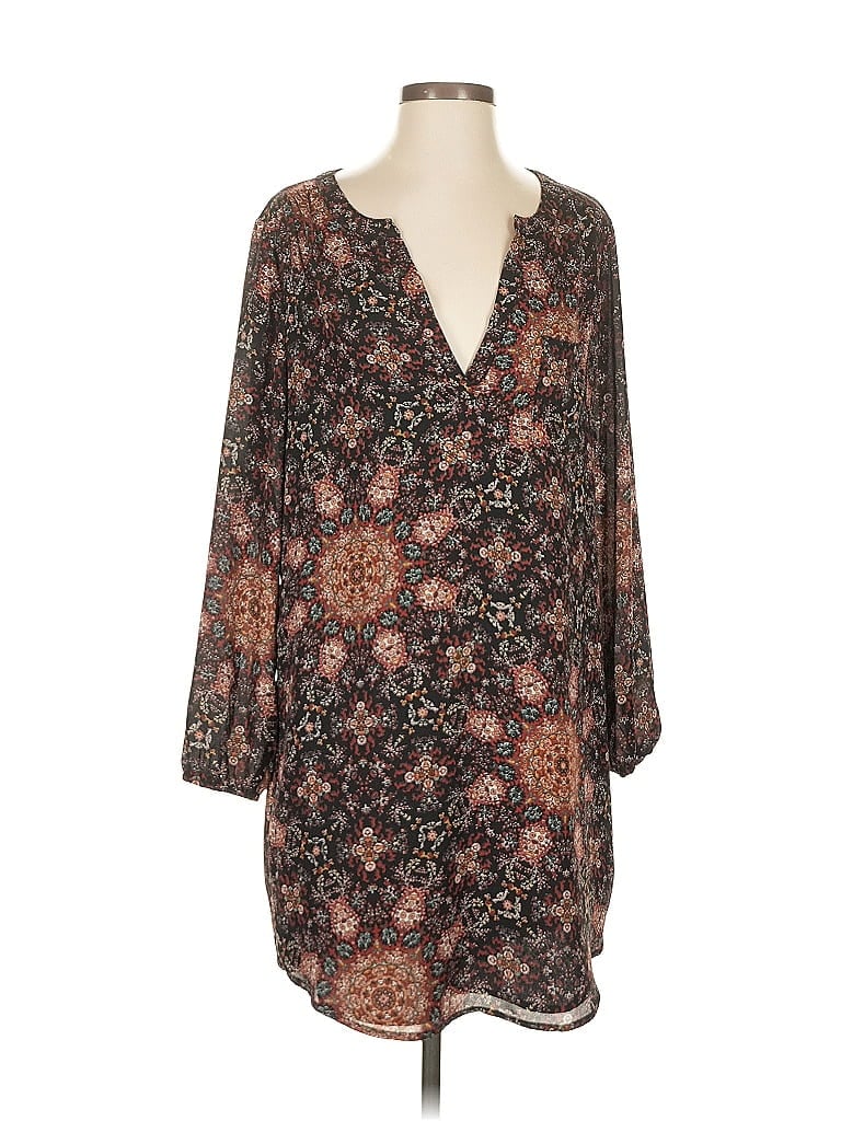Pre-owned Allison Joy Casual Dress In Brown