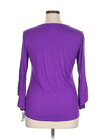 INC International Concepts 3/4 Sleeve T-Shirt (view 2)