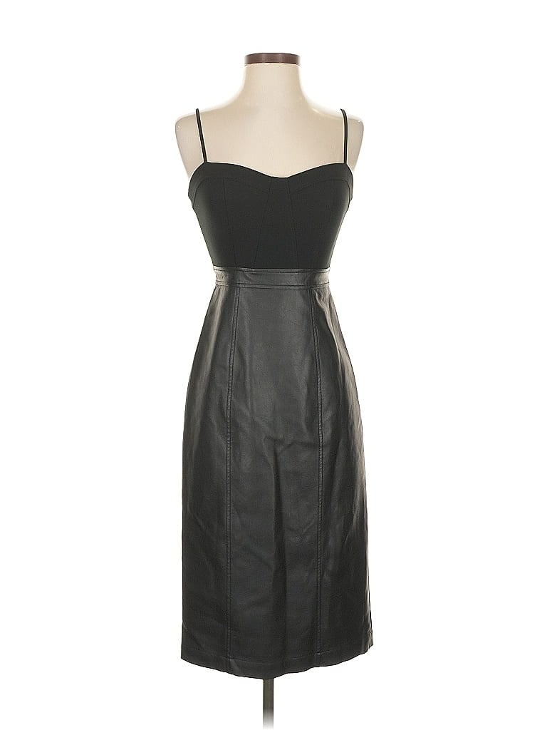 Pre-owned Bcbgmaxazria Cocktail Dress In Black