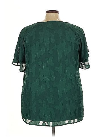BLOOMCHIC Short Sleeve Blouse (view 2)
