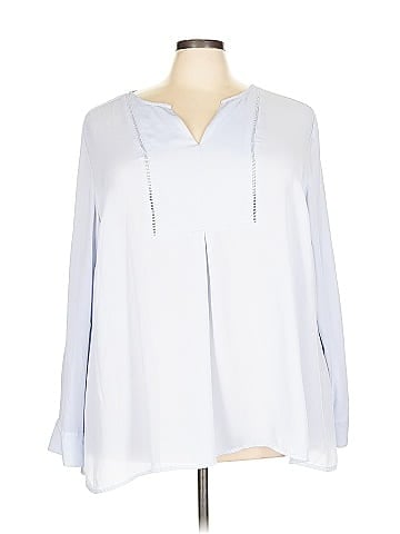 Lane Bryant Outlet Long Sleeve Blouse (view 1)