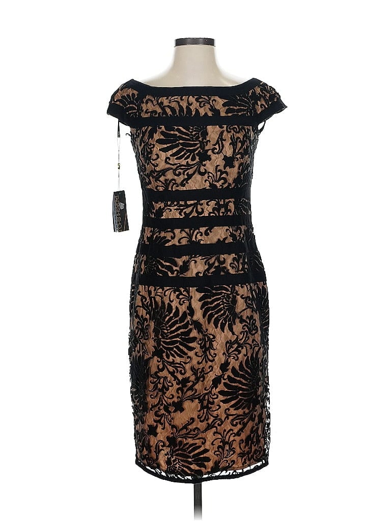Pre-owned Tadashi Shoji Cocktail Dress In Black