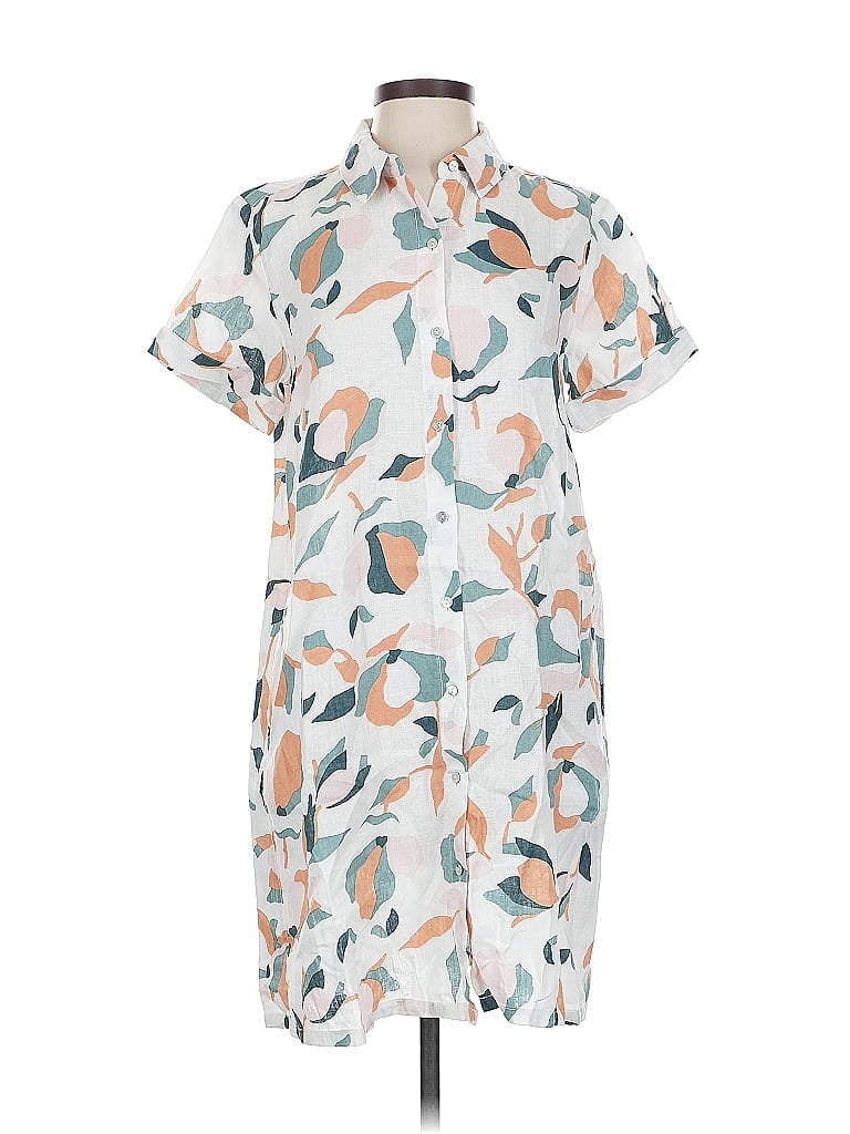 Pre-owned Rachel Zoe Tjx Casual Dress In White