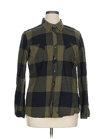 Natural Reflections Long Sleeve Button-Down Shirt (view 1)