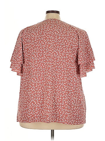 BLOOMCHIC Short Sleeve Blouse (view 2)