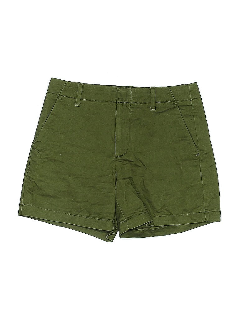 Pre-owned Banana Republic Factory Store Khaki Shorts In Green