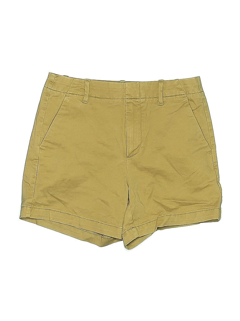 Pre-owned Banana Republic Factory Store Khaki Shorts In Yellow