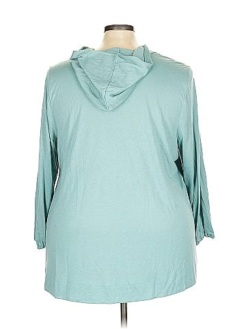 Lane Bryant Outlet 3/4 Sleeve T-Shirt (view 2)