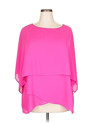 Karen Kane 3/4 Sleeve Blouse (view 1)