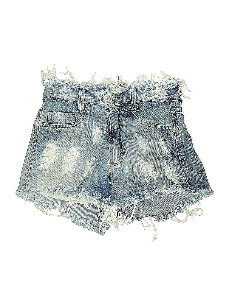 Pre-owned Assorted Brands Denim Shorts In Blue