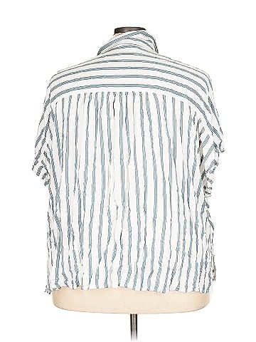 Lane Bryant 3/4 Sleeve Button-Down Shirt (view 2)