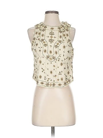 Haute Hippie Sleeveless Silk Top (view 1)