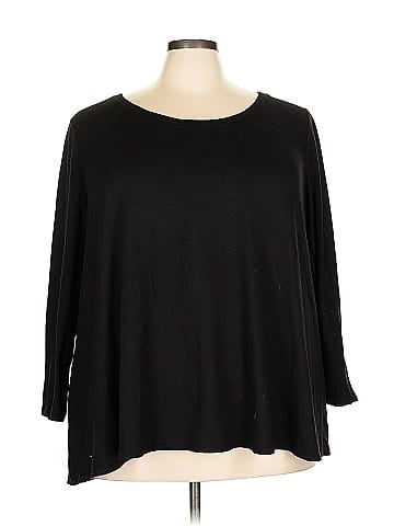 Lane Bryant Outlet 3/4 Sleeve Top (view 1)