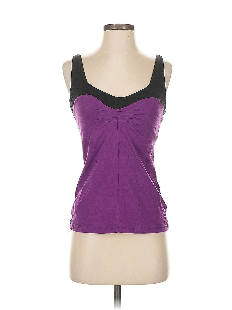Click to view more detailed imagery on our partner's website Pre-owned Ny & C Tank Top Purple Strapless Neckline Tops