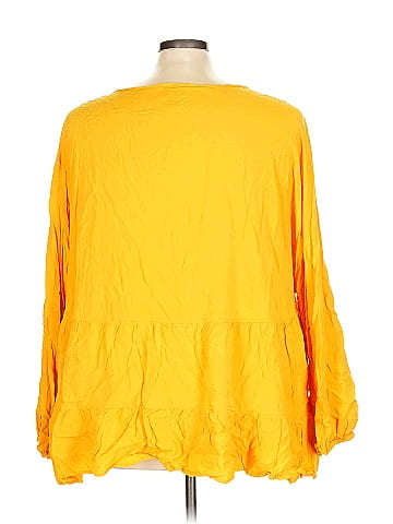 Lane Bryant Outlet 3/4 Sleeve Blouse (view 2)