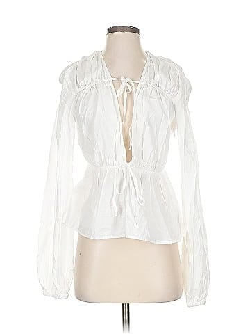 NA-KD Long Sleeve Blouse (view 1)