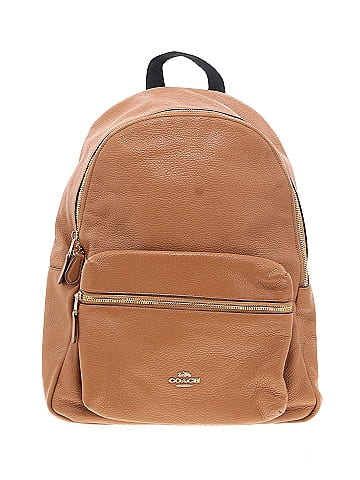 Coach Factory Leather Backpack (view 1)