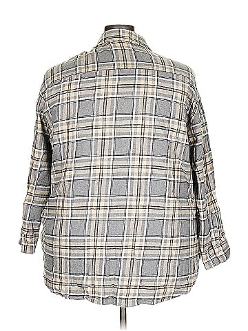 Old Navy 3/4 Sleeve Button-Down Shirt (view 2)