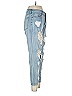 Melville 100% Cotton Hearts Blue Jeans Size 28 waist - photo 4