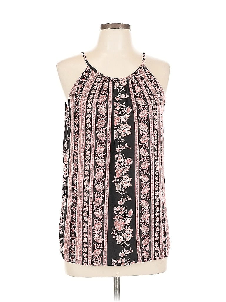 Pre-owned Ann Taylor Loft Sleeveless Blouse In Pink