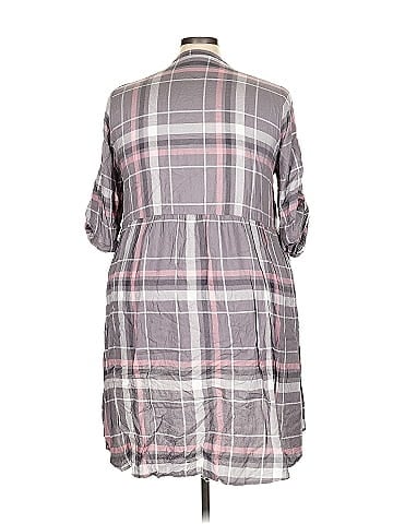 Torrid 3/4 Sleeve Button-Down Shirt (view 2)