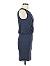 Ella Moss Solid Blue Cocktail Dress Size M - photo 4