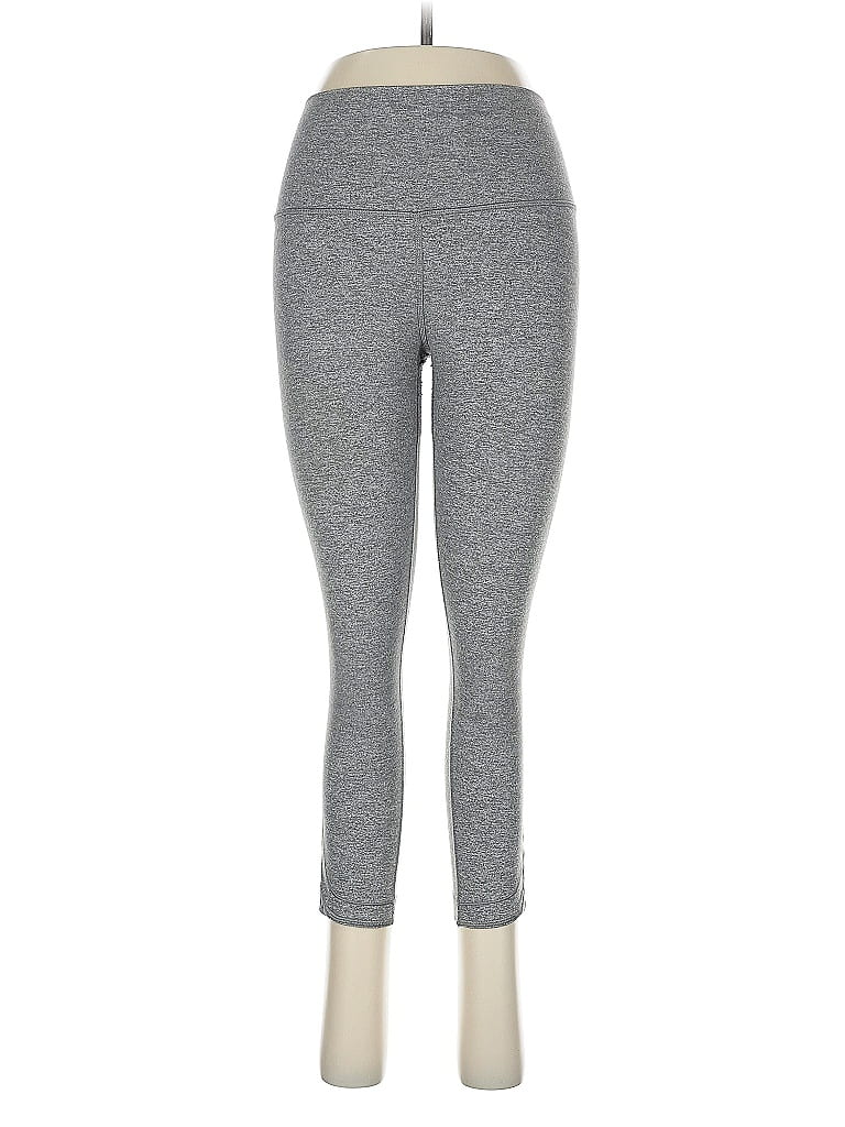 Pre-owned Lululemon Athletica Active Pants In Gray