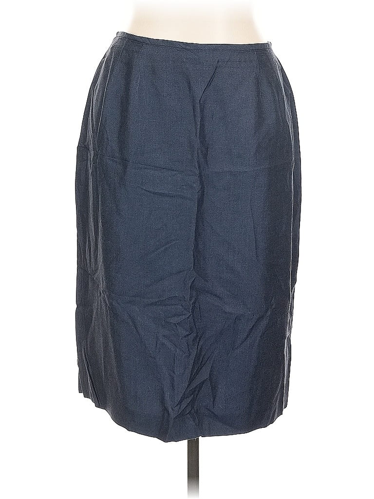 Pre-owned Jones New York Casual Skirt In Blue