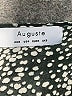 Auguste 100% Rayon Animal Print Black Cocktail Dress Size 4 - photo 6