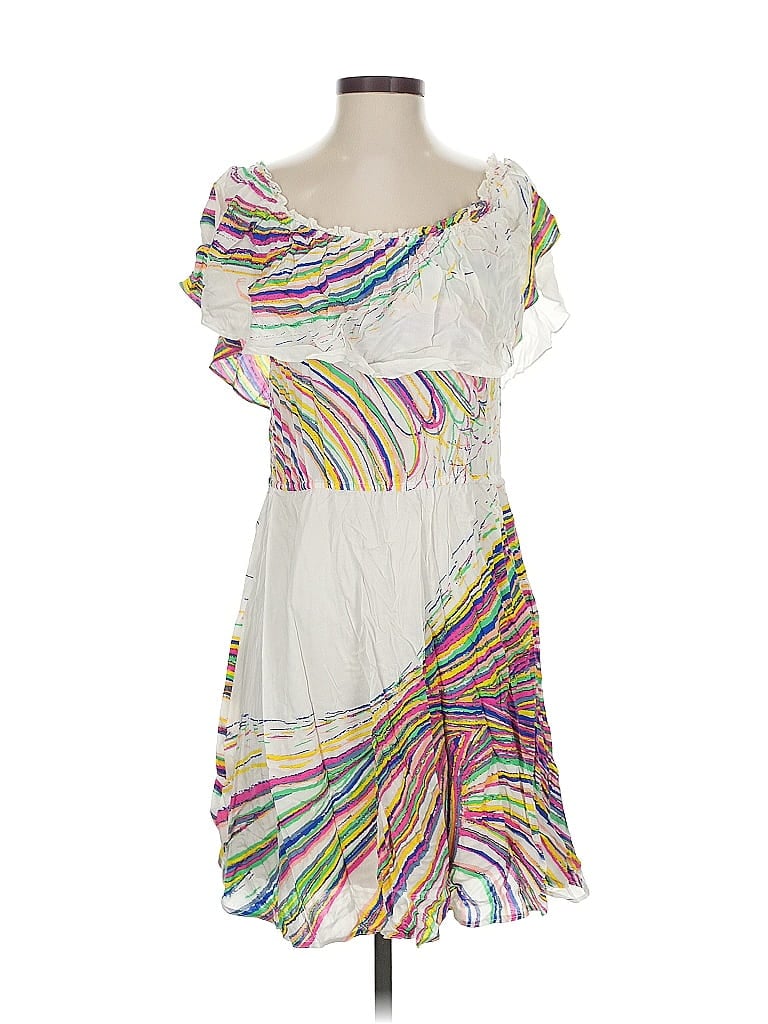 Pre-owned Plenty By Tracy Reese Cocktail Dress In White
