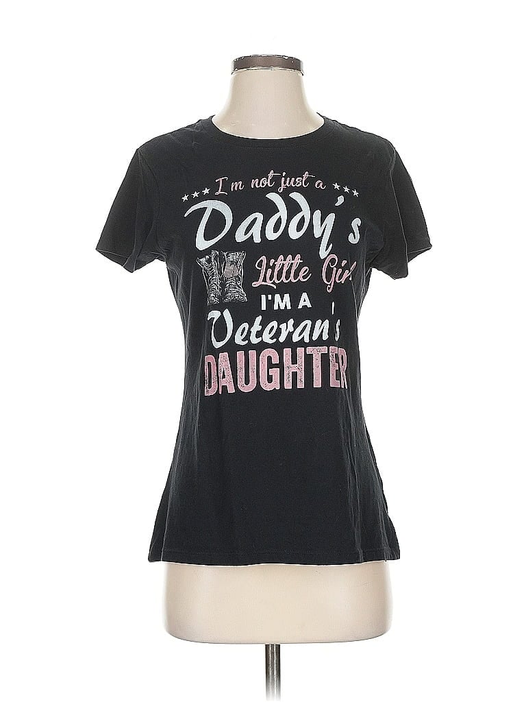 PORT & COMPANY Pre-owned Short Sleeve T-shirt In Black