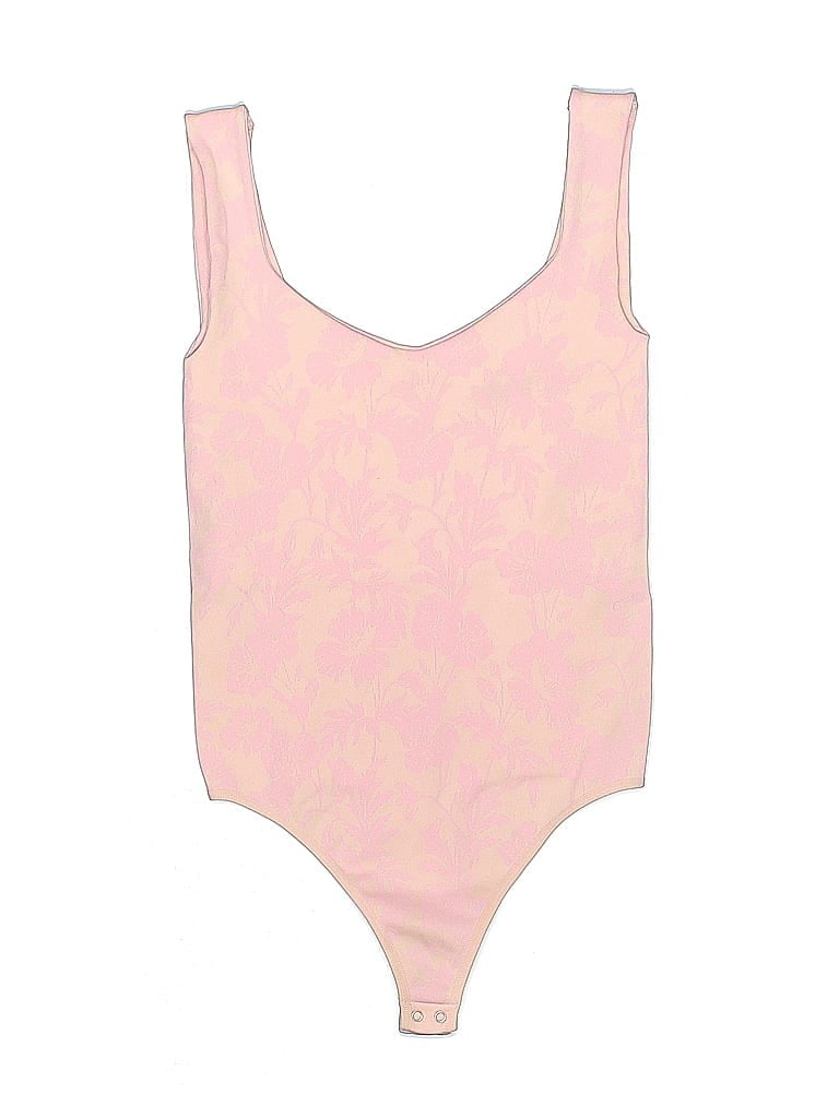 Pre-owned Intimately By Free People Bodysuit In Pink