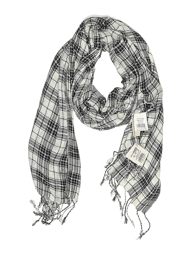 Pre-owned Assorted Brands Scarf In Black