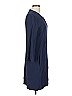 Antonelli Firenze Solid Blue Casual Dress Size EU 42 / US 12 - photo 4