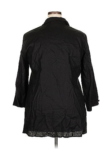GiGi 3/4 Sleeve Button-Down Shirt (view 2)