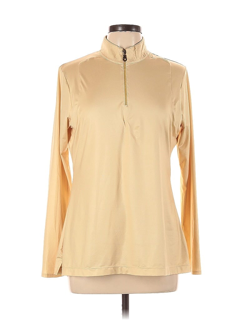 Pre-owned Ep Sport Long Sleeve T-shirt In Gold