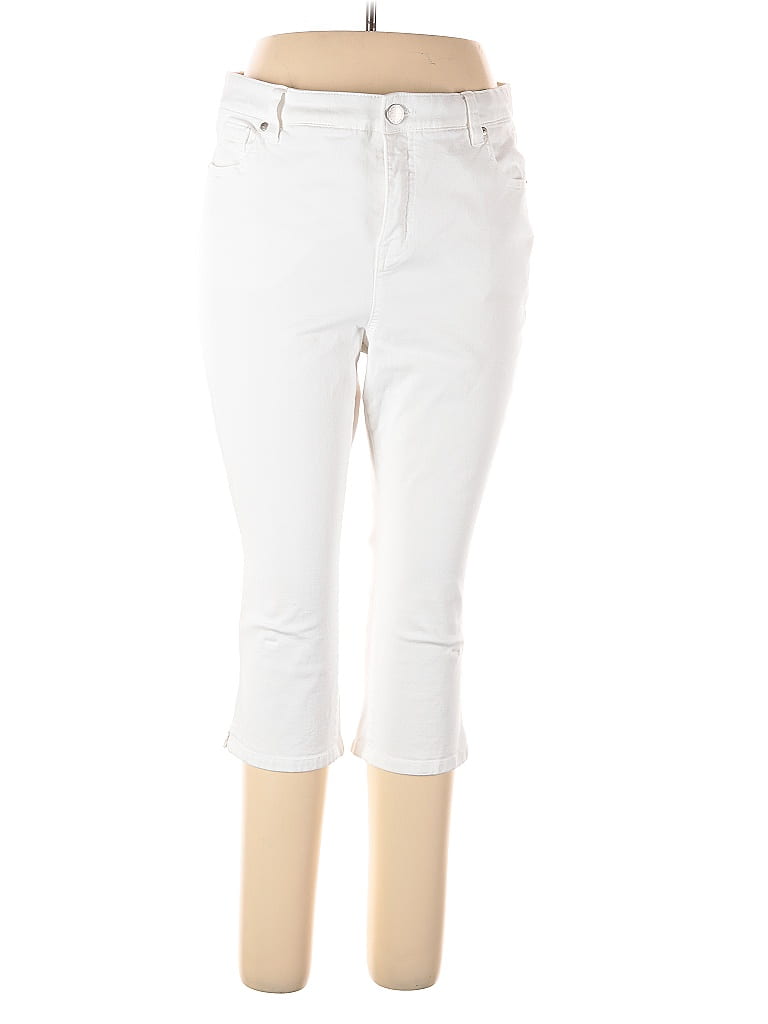 Pre-owned Lane Bryant Jeans In White