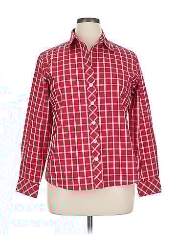 Foxcroft Long Sleeve Button-Down Shirt (view 1)
