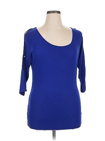 INC International Concepts 3/4 Sleeve Top (view 1)