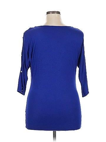 INC International Concepts 3/4 Sleeve Top (view 2)