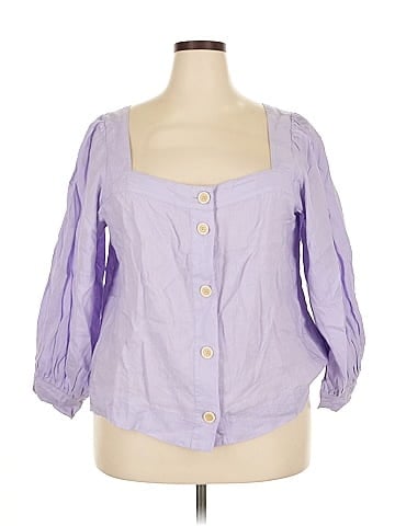 J.Crew 3/4 Sleeve Button-Down Shirt (view 1)