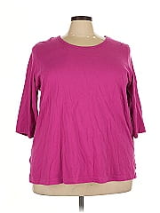 Woman Within 3/4 Sleeve Top