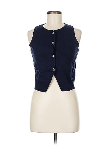 Zara Sleeveless Button-Down Shirt (view 1)