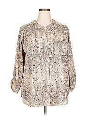 Notations 3/4 Sleeve Blouse
