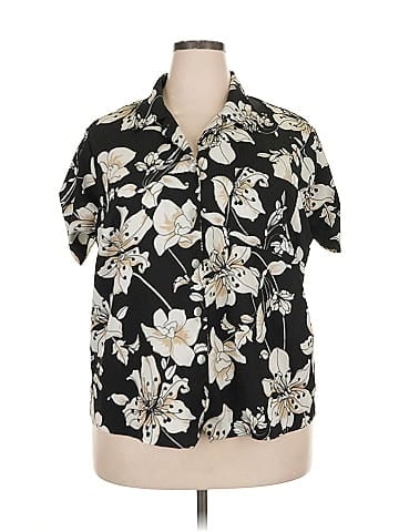 Alfred Dunner Short Sleeve Blouse (view 1)