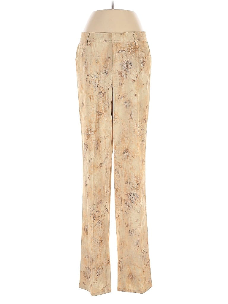 Pre-owned Company Ellen Tracy Casual Pants In Gold